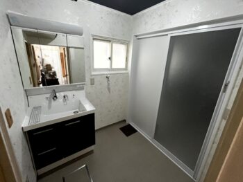 洗面室工事前後2